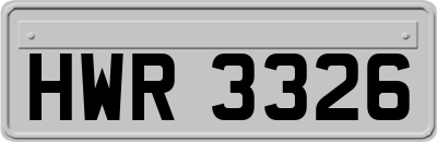 HWR3326