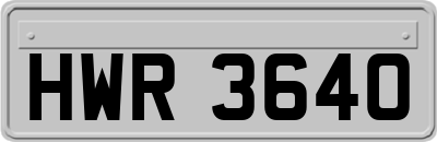 HWR3640