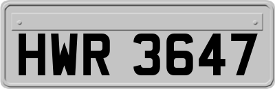 HWR3647
