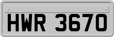 HWR3670