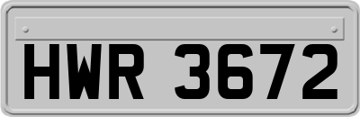 HWR3672