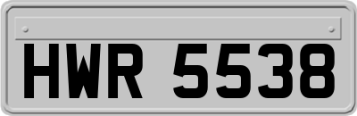 HWR5538