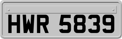 HWR5839