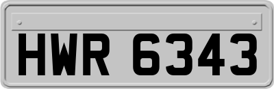 HWR6343