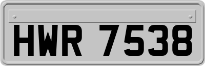 HWR7538