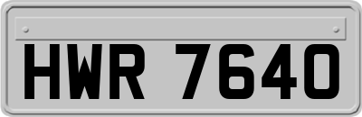 HWR7640
