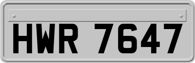 HWR7647