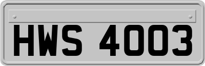 HWS4003