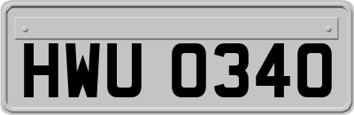 HWU0340