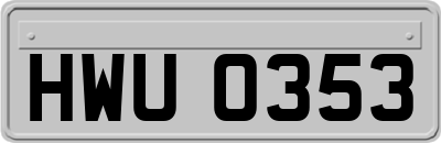 HWU0353