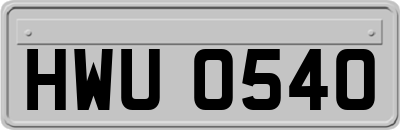 HWU0540