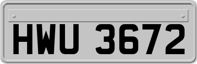 HWU3672