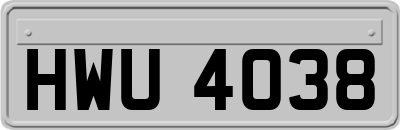 HWU4038