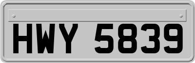 HWY5839