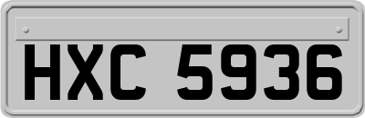 HXC5936