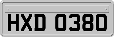 HXD0380