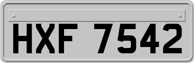 HXF7542