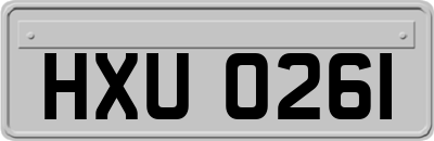 HXU0261