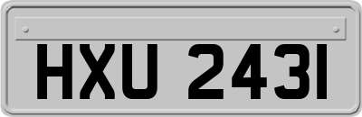 HXU2431