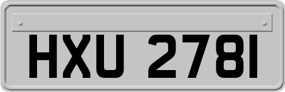 HXU2781