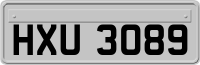HXU3089