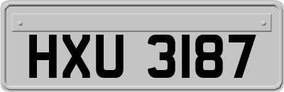 HXU3187