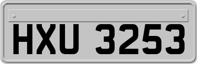 HXU3253