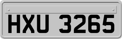 HXU3265