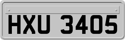 HXU3405