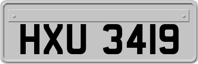 HXU3419