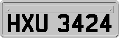 HXU3424
