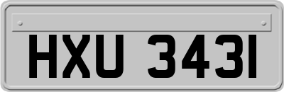 HXU3431