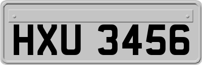 HXU3456