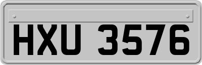 HXU3576