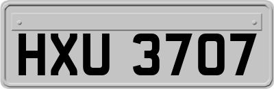 HXU3707