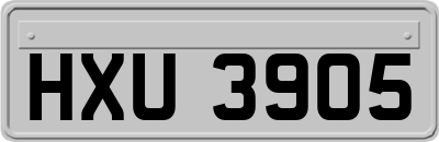 HXU3905