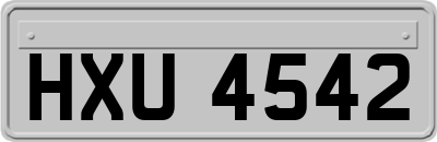 HXU4542