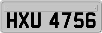 HXU4756