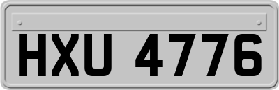 HXU4776