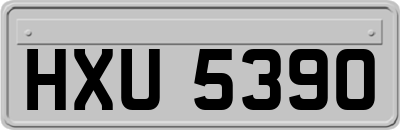 HXU5390
