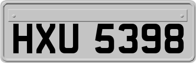 HXU5398