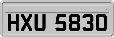 HXU5830