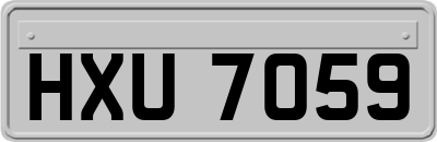 HXU7059