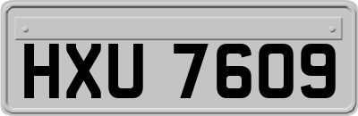 HXU7609