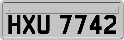 HXU7742