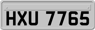 HXU7765