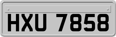 HXU7858