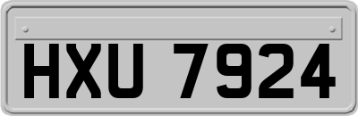 HXU7924