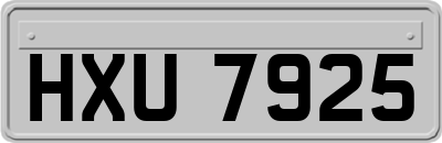 HXU7925