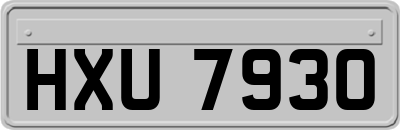 HXU7930